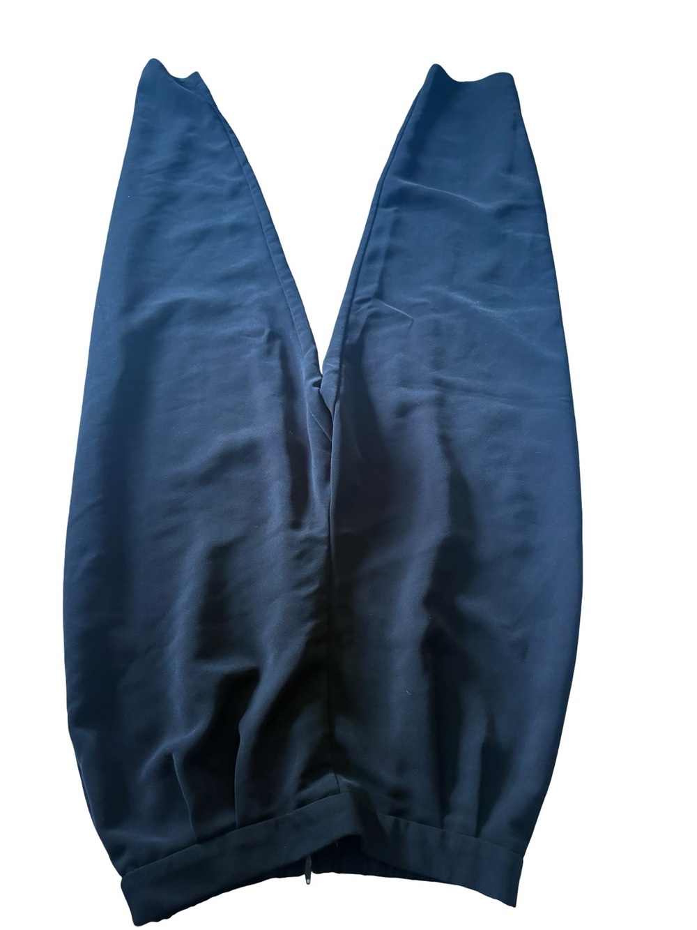 Source Unknown Navy Blue Wide-Leg Trousers